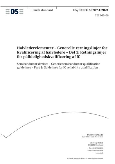 Standards PDF Cover Page