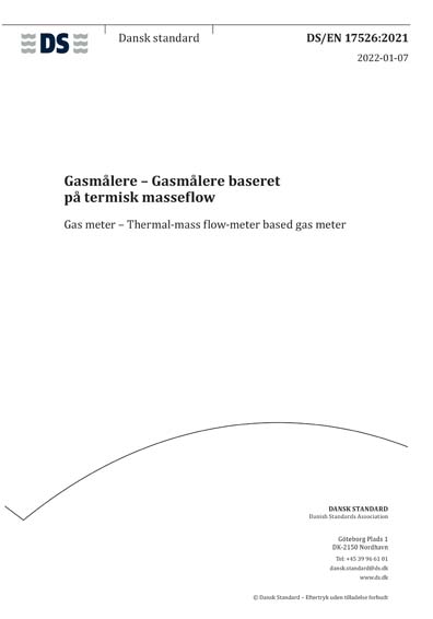 Standards PDF Cover Page