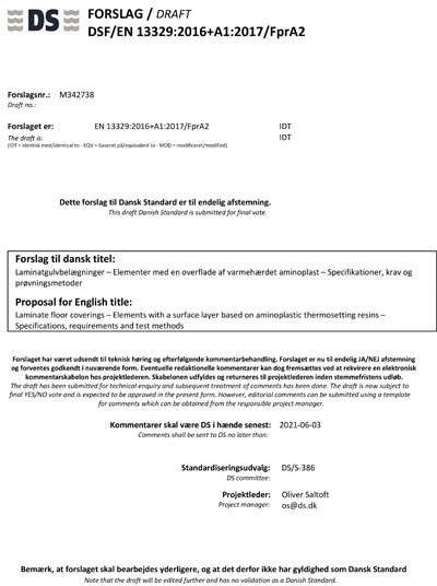 Standards PDF Cover Page