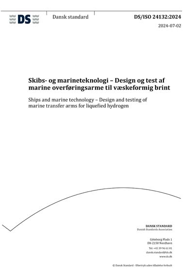 DS/ISO 24132:2024 - Ships and marine technology - Design and testing of ...