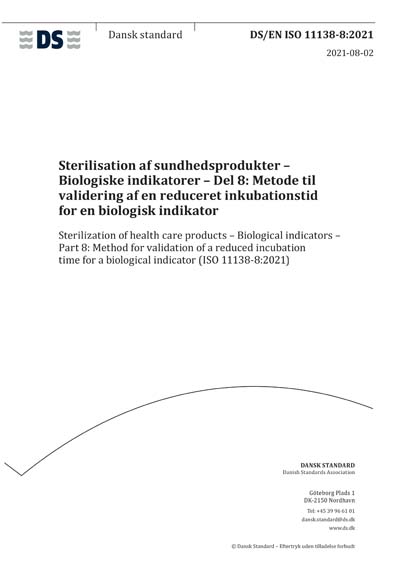 Standards PDF Cover Page