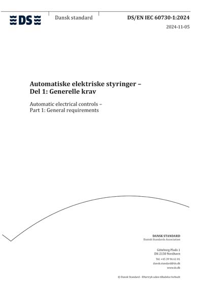 Standards PDF Cover Page