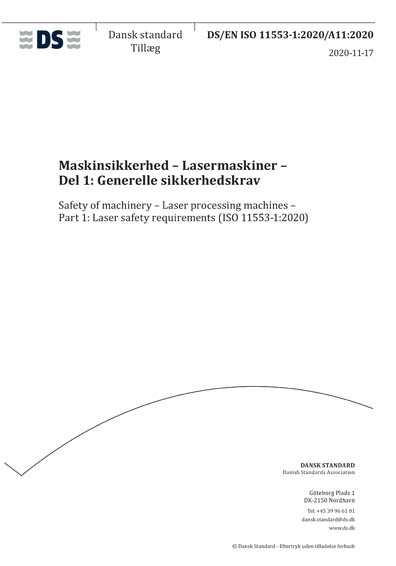 Standards PDF Cover Page