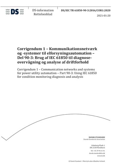 Standards PDF Cover Page