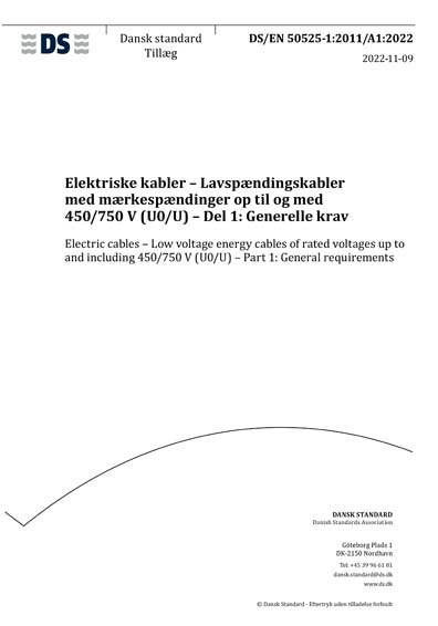 Standards PDF Cover Page