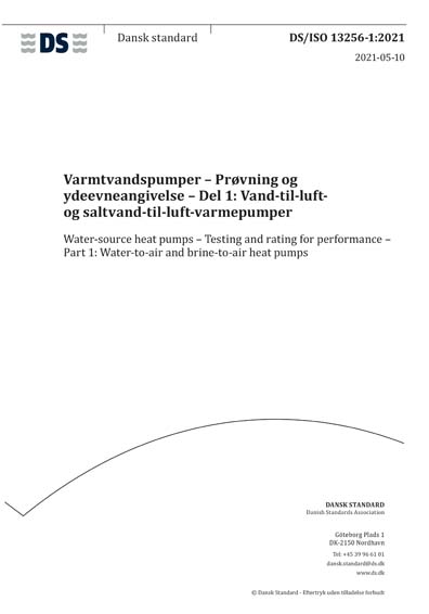 Standards PDF Cover Page