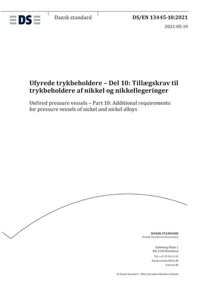 Standards PDF Cover Page