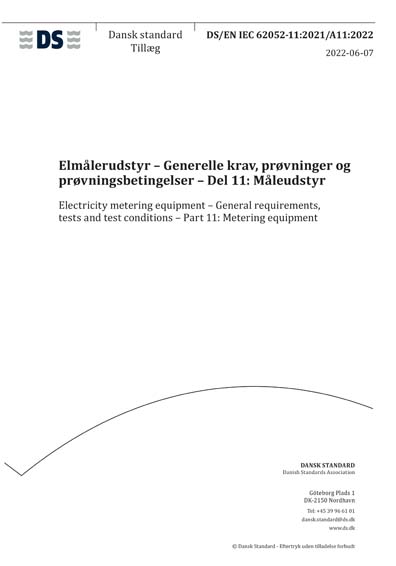 Standards PDF Cover Page