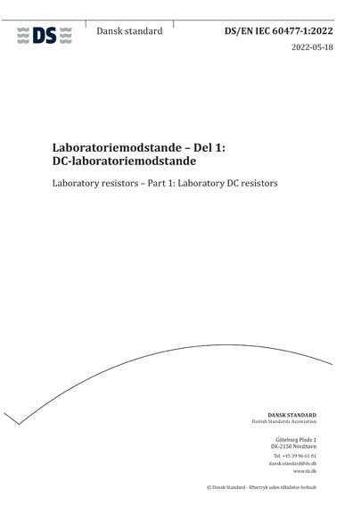 Standards PDF Cover Page