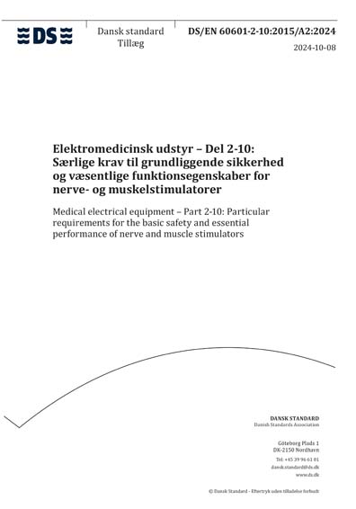 Standards PDF Cover Page