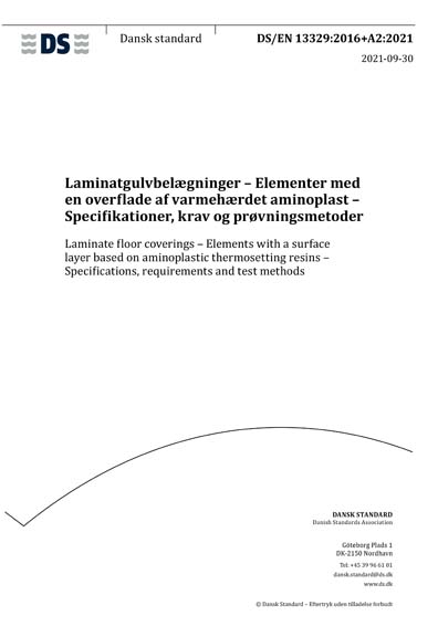 Standards PDF Cover Page