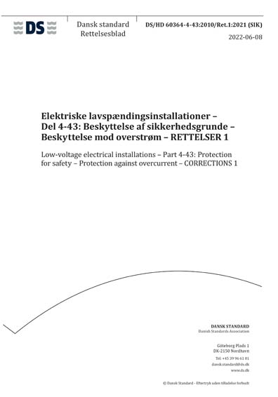 Standards PDF Cover Page