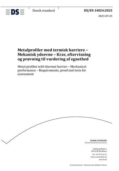 Standards PDF Cover Page