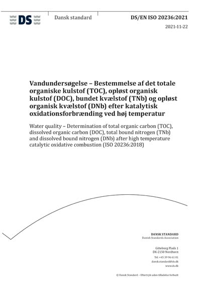Standards PDF Cover Page