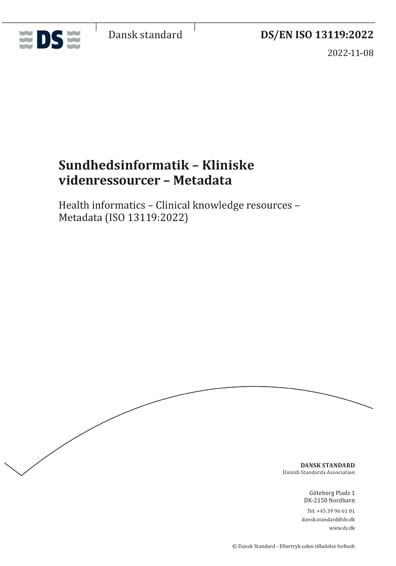 Standards PDF Cover Page