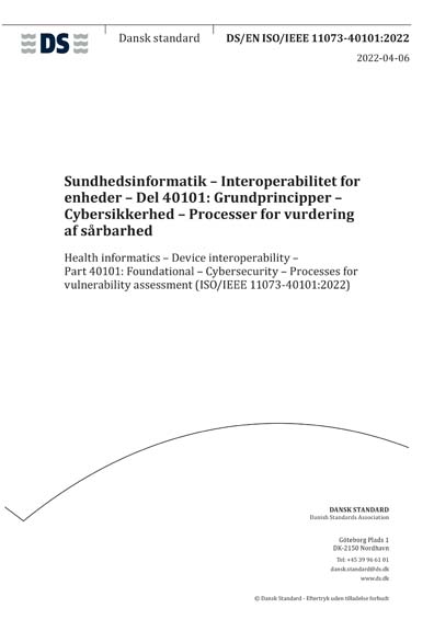 Standards PDF Cover Page
