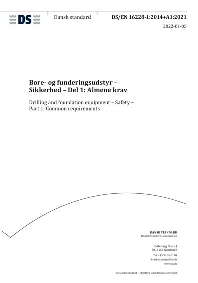 Standards PDF Cover Page