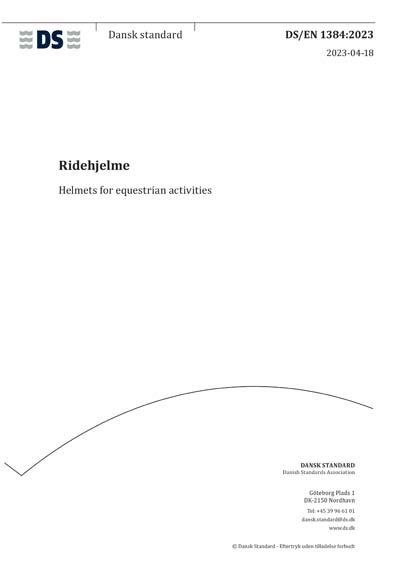Standards PDF Cover Page