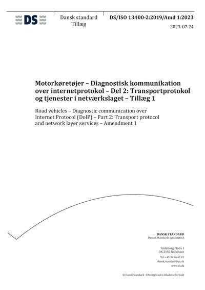 Standards PDF Cover Page