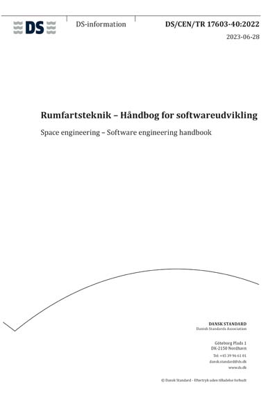Standards PDF Cover Page