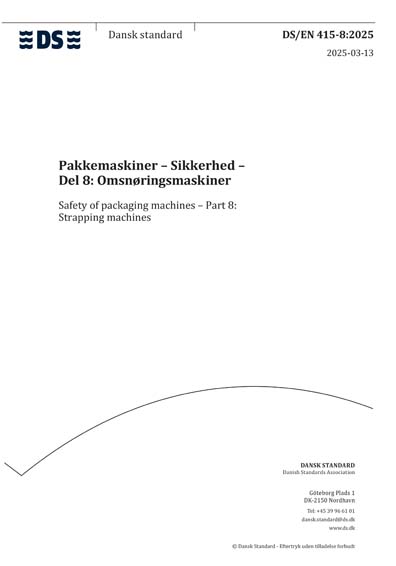 Standards PDF Cover Page