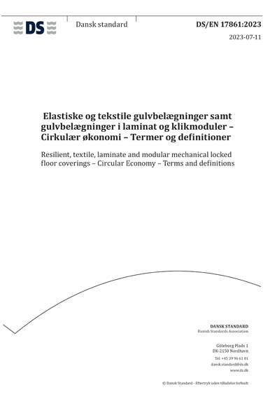 Standards PDF Cover Page