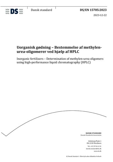 Standards PDF Cover Page