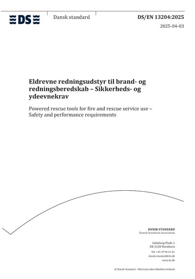 Standards PDF Cover Page