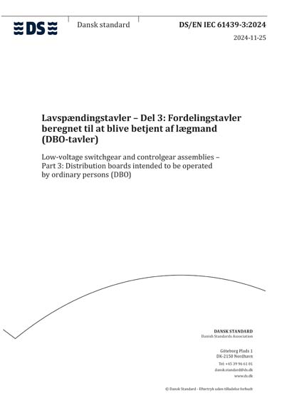 Standards PDF Cover Page