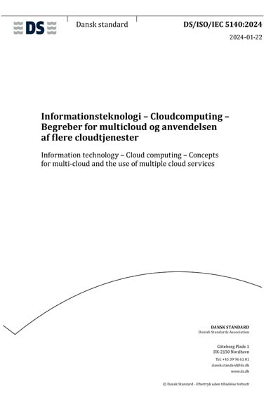 Standards PDF Cover Page