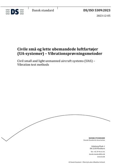 DS/ISO 5309:2023 - Civil small and light unmanned aircraft systems (UAS ...