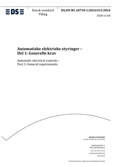 Standards PDF Cover Page