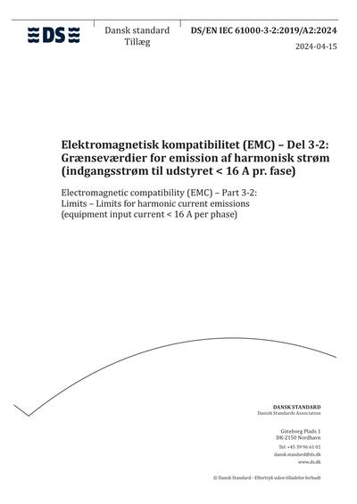 Standards PDF Cover Page