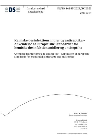 Standards PDF Cover Page