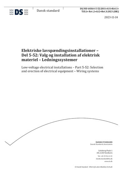 Standards PDF Cover Page