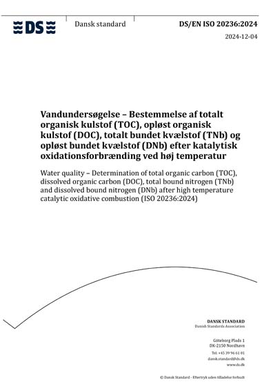 Standards PDF Cover Page
