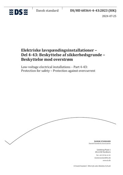 Standards PDF Cover Page