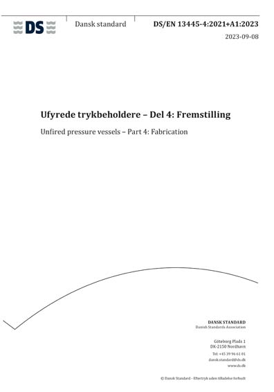 Standards PDF Cover Page