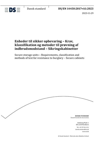 Standards PDF Cover Page