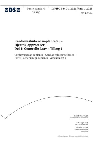Standards PDF Cover Page