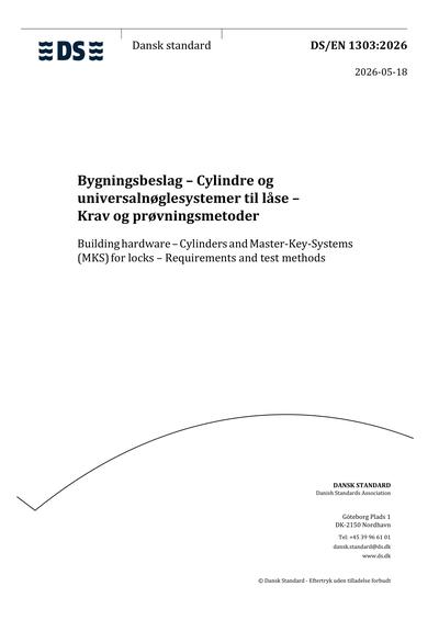 Standards PDF Cover Page