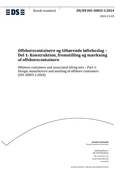 Standards PDF Cover Page