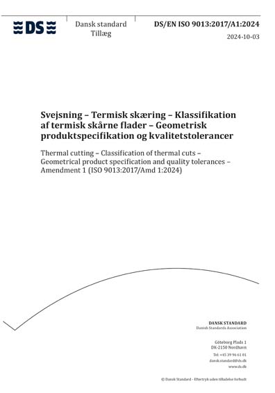 Standards PDF Cover Page