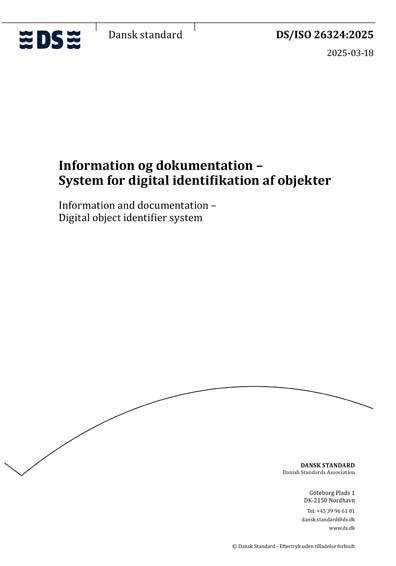 DS/ISO 26324:2025 - Information and documentation - Digital object ...