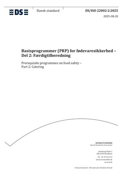 Standards PDF Cover Page
