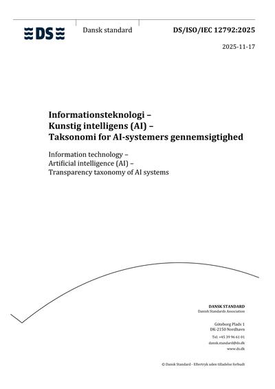 DS/ISO/IEC 12792:2025 - Information technology - Artificial ...