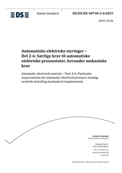 Standards PDF Cover Page