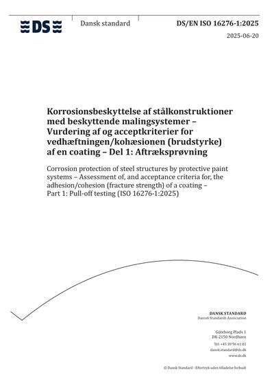 Standards PDF Cover Page