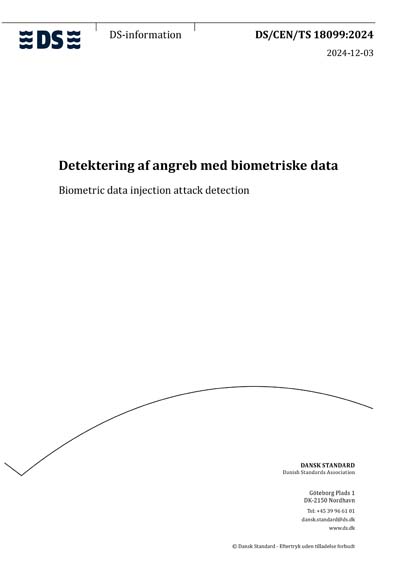 Standards PDF Cover Page