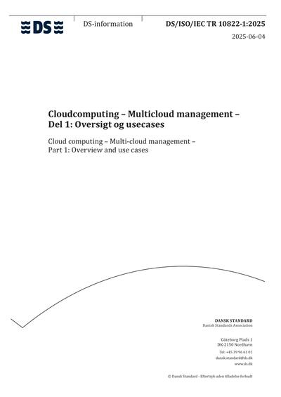 Standards PDF Cover Page